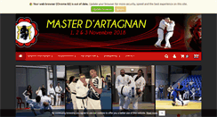 Desktop Screenshot of masterdartagnan.com